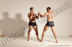 Fighting reference poses of Norbert & Radan